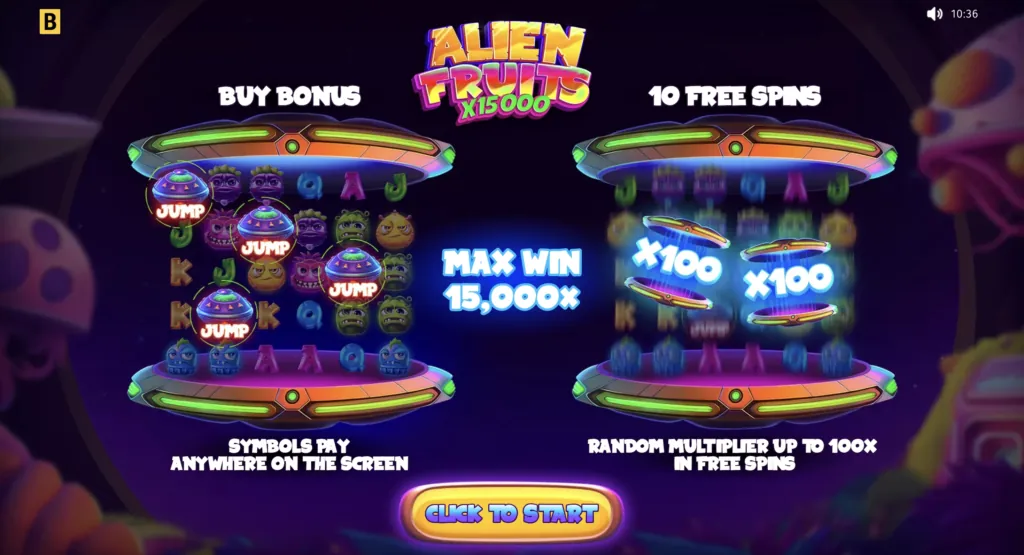 BG Alien Fruits Screenshot