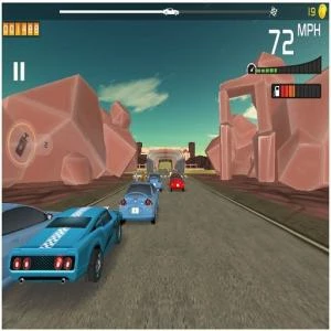 LuckyWin 3d Speed Car Racing Screenshot