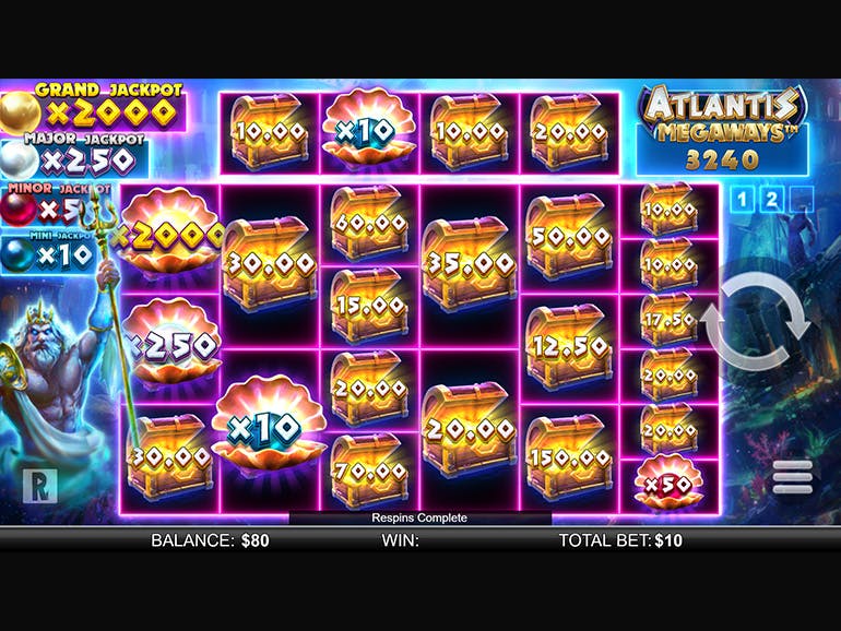 Atlantis Megaways Screenshot